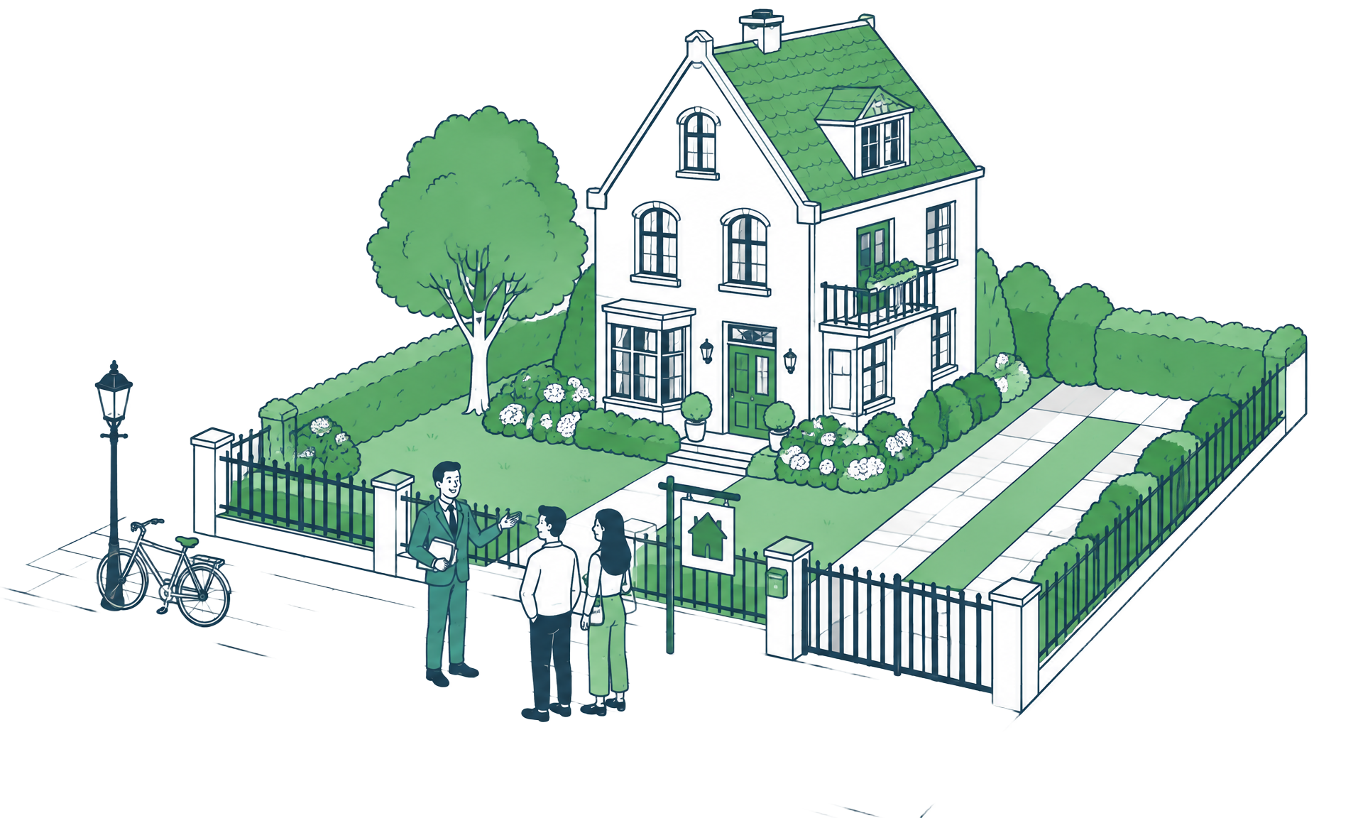 Illustration Immobilien-Ratgeber Bremen für Eigentümer