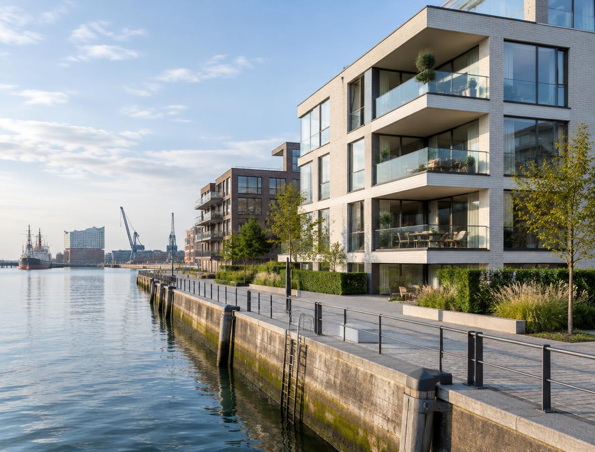 Repräsentative Ansicht einer vermittelten Immobilie in Bremen-Überseestadt